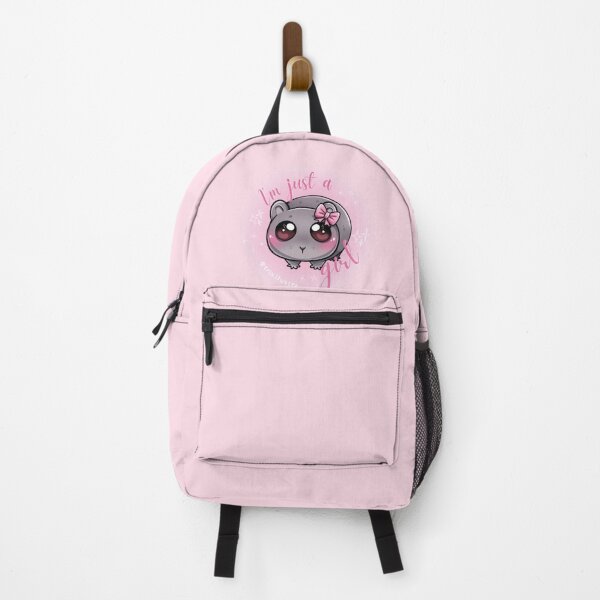 Item preview, I'm Just a Girl Hamster designed and sold by trixilustra.