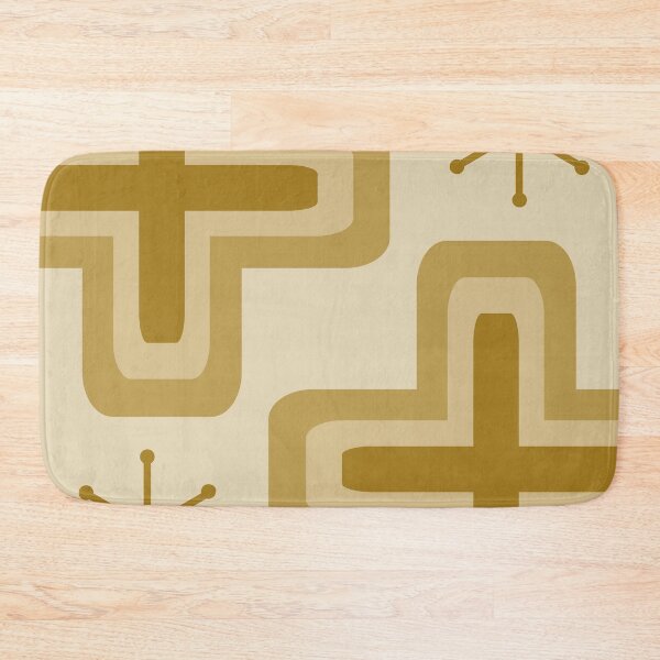 Item preview, Mid Century Modern Crosses Gold designed and sold by thepixelgarden.