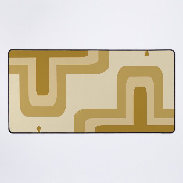 Item preview, Mid Century Modern Crosses Gold designed and sold by thepixelgarden.