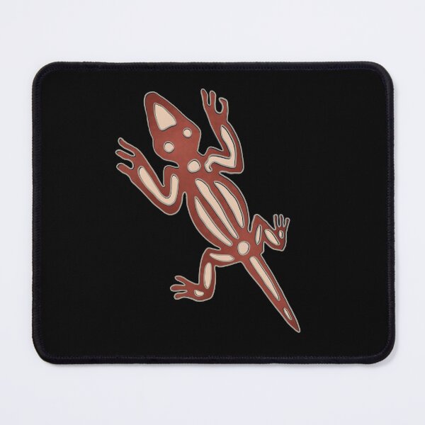 Item preview, Lizard motif flat stamp from Veracruz Mexico designed and sold by DaveDanchuk.