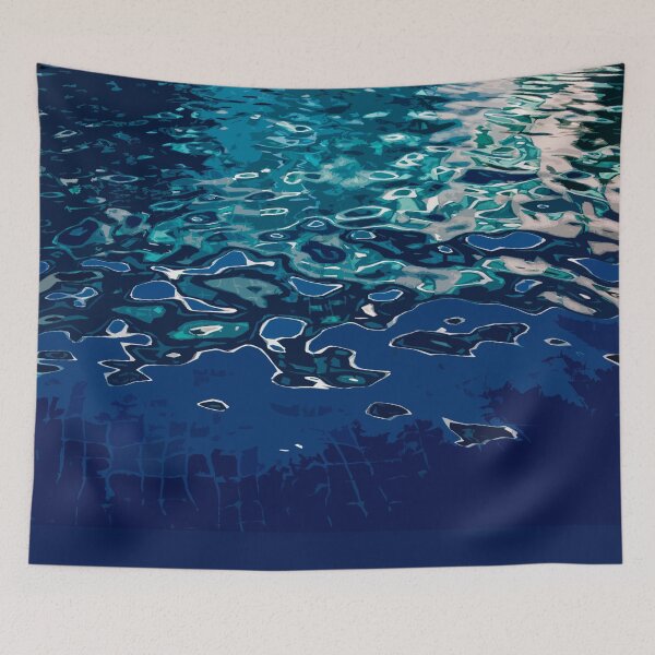 Item preview, Swimming Pool Abstract designed and sold by Sbomber73.