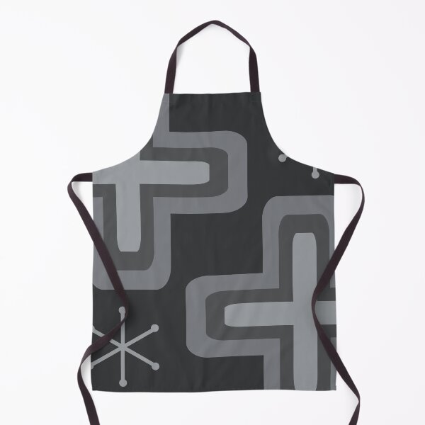 Item preview, Mid Century Modern Crosses Dark Gray designed and sold by thepixelgarden.