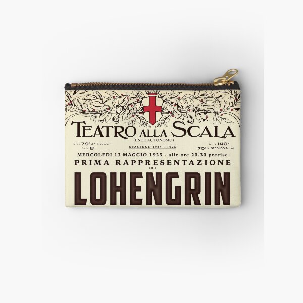 Item preview, Vintage-Style La Scala Lohengrin Opera Poster designed and sold by travelwitheric.