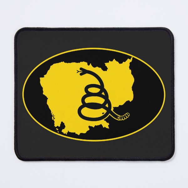 Item preview, CAMBODIA - Freedom Is The Superpower - Modern Gadsden Snake Flag - Dont Tread On Me design designed and sold by pelagio.
