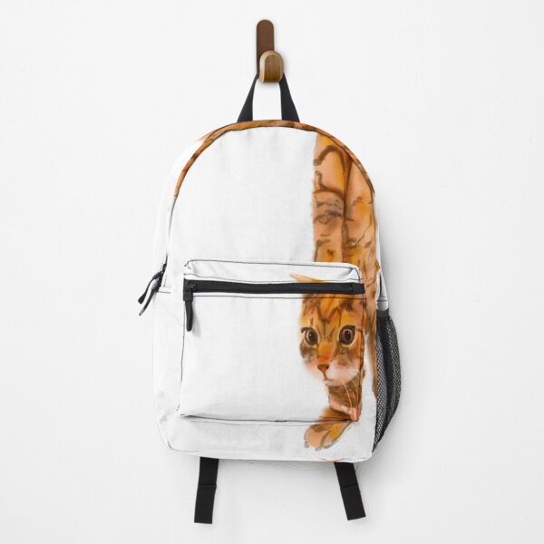 Item preview, Standing Orange Cat designed and sold by QuirkyCritterCo.