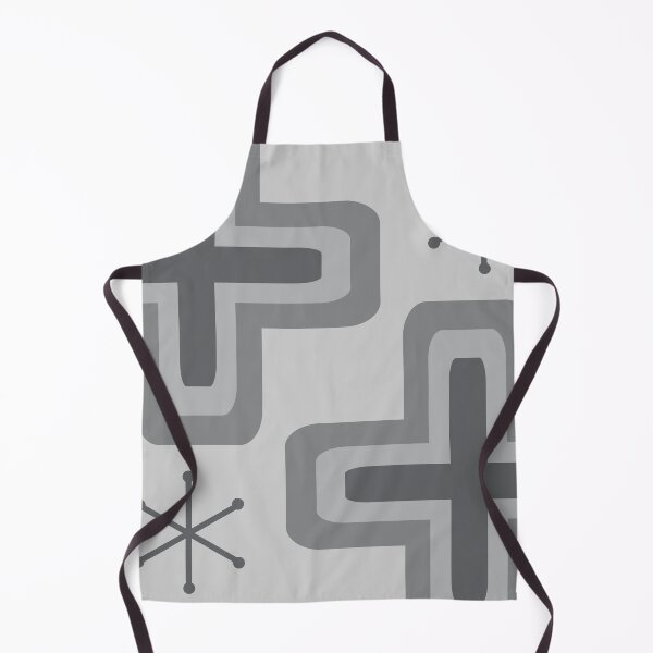 Item preview, Mid Century Modern Crosses Light Gray designed and sold by thepixelgarden.