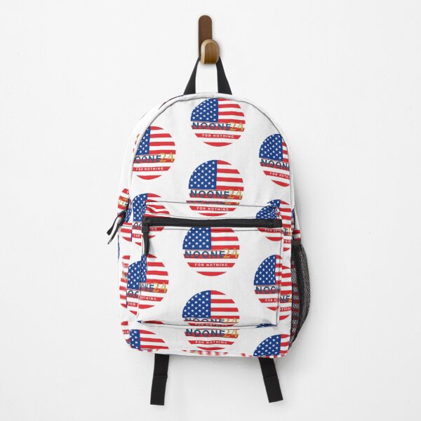 Item preview, Noone for nothing, Nobody for president, funny election pattern designed and sold by ZaniokoDesign.