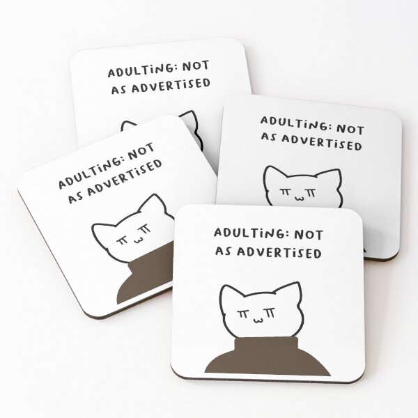 Item preview, Adulting: Not as advertised | Handwritten-style Font designed and sold by RM-Journey.