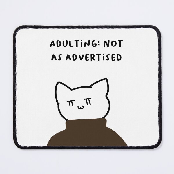 Item preview, Adulting: Not as advertised | Handwritten-style Font designed and sold by RM-Journey.