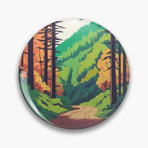 Item preview, Ardennes Forest Path designed and sold by ColorArtByEric.