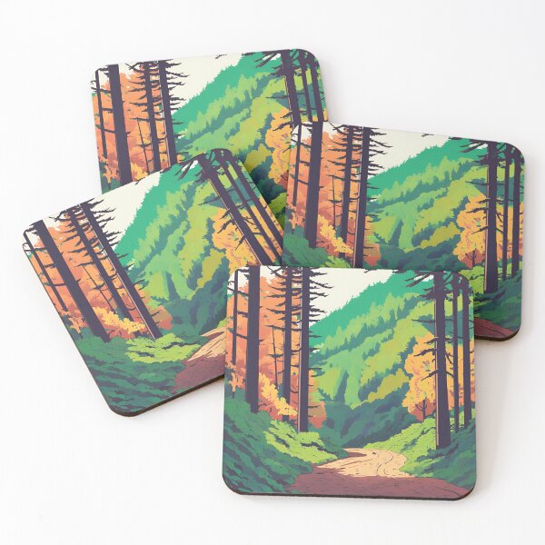Item preview, Ardennes Forest Path designed and sold by ColorArtByEric.
