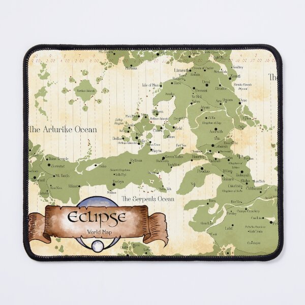 Item preview, Eclipse World Map 2024 Edition designed and sold by etcherSketch.