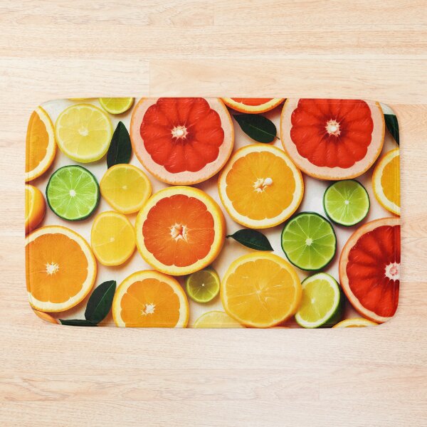 Item preview, sliced mixed citrus fruits like background, concept of healthy eating, dieting, top down designed and sold by Gabi.Media.
