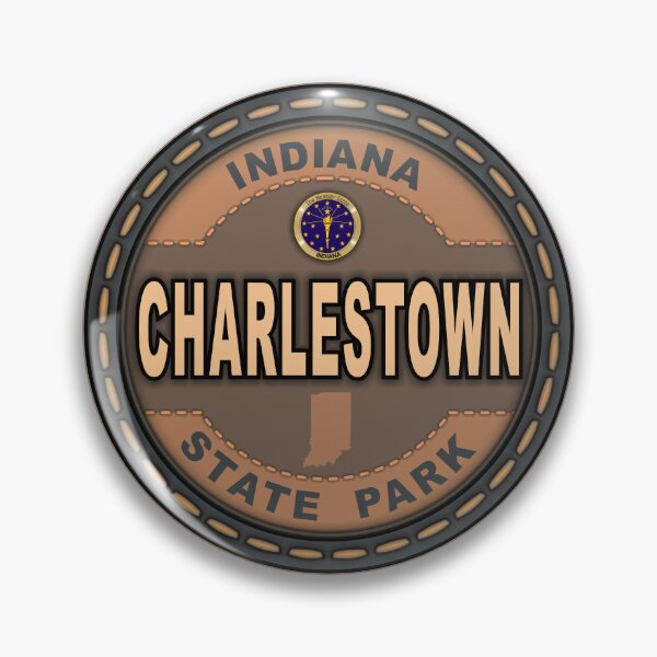 Item preview, Charlestown State Park Indiana stitching effect designed and sold by studioss76.