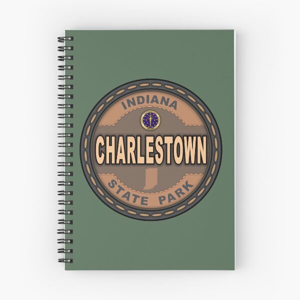 Item preview, Charlestown State Park Indiana stitching effect designed and sold by studioss76.