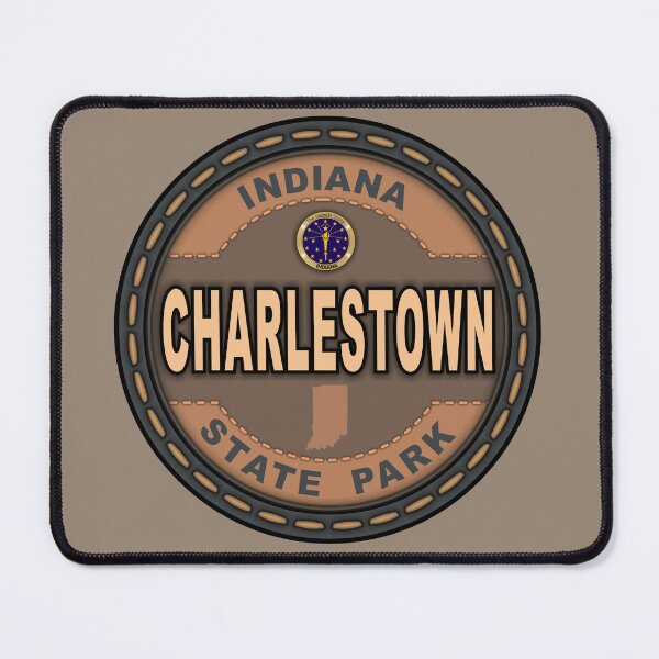 Item preview, Charlestown State Park Indiana stitching effect designed and sold by studioss76.