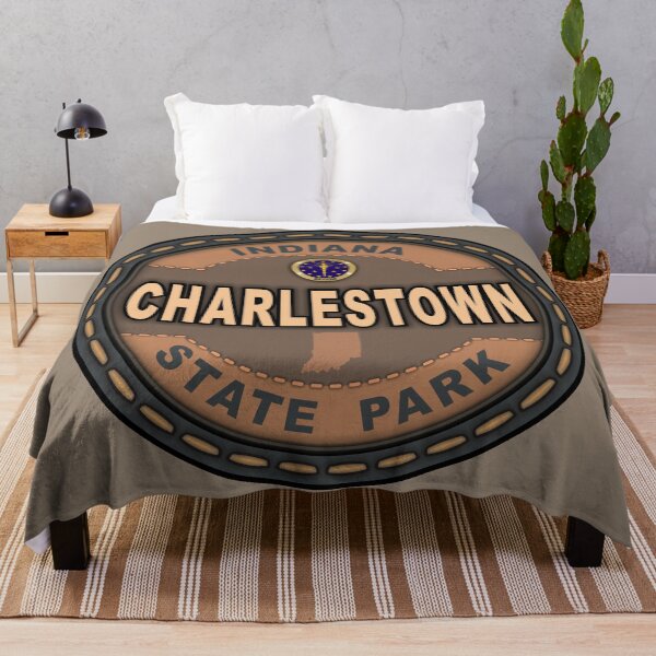 Item preview, Charlestown State Park Indiana stitching effect designed and sold by studioss76.