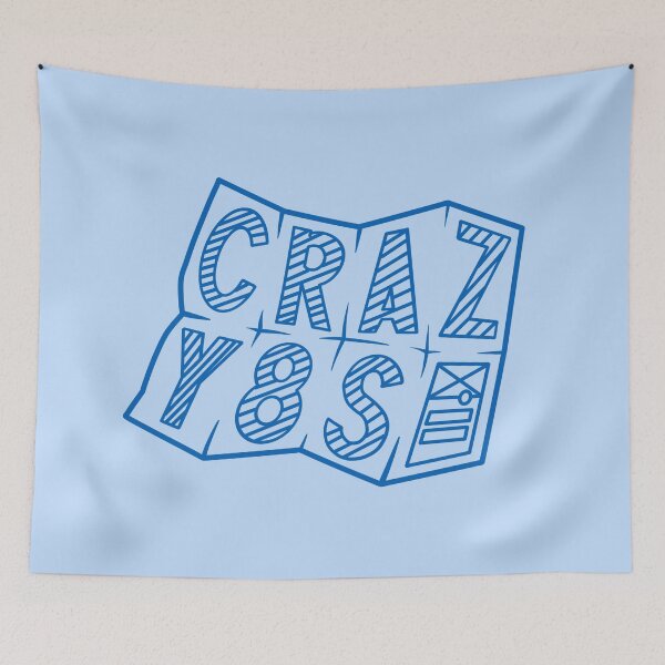 Item preview, crazy 8s - UX Designer | Product Designer | UI Designer Stickers designed and sold by PoshPixel.