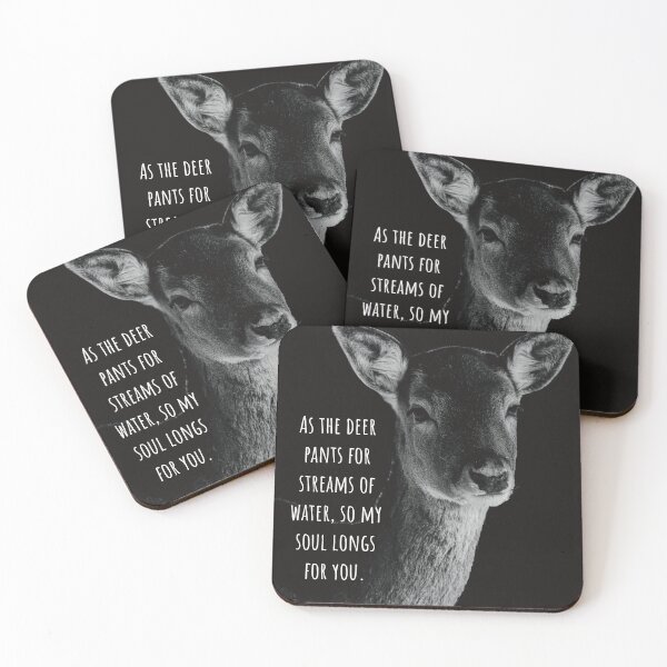 Item preview, As the deer pants for the water - psalm 42 designed and sold by TraceyAyre.