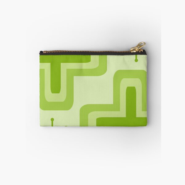 Item preview, Mid Century Modern Crosses Chartreuse designed and sold by thepixelgarden.
