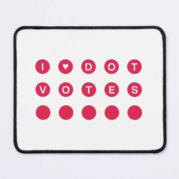 Item preview, i love dot votes - UX Designer | Product Designer | UI Designer Stickers designed and sold by PoshPixel.