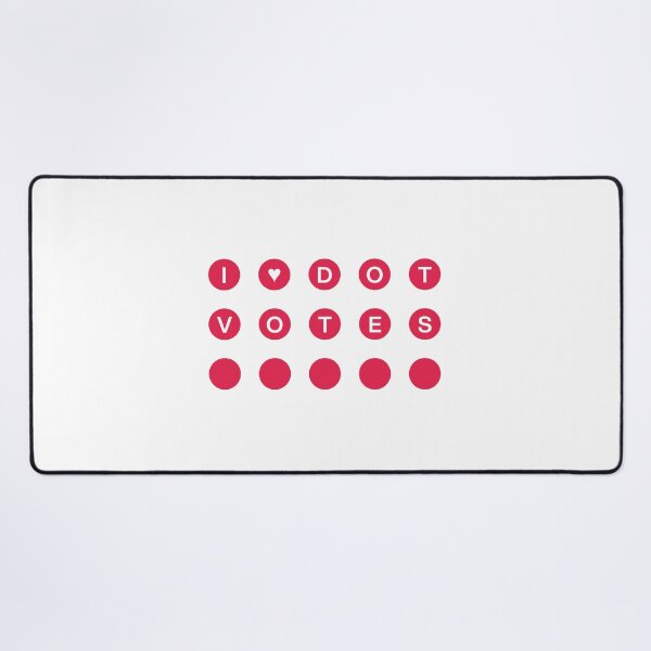 Item preview, i love dot votes - UX Designer | Product Designer | UI Designer Stickers designed and sold by PoshPixel.