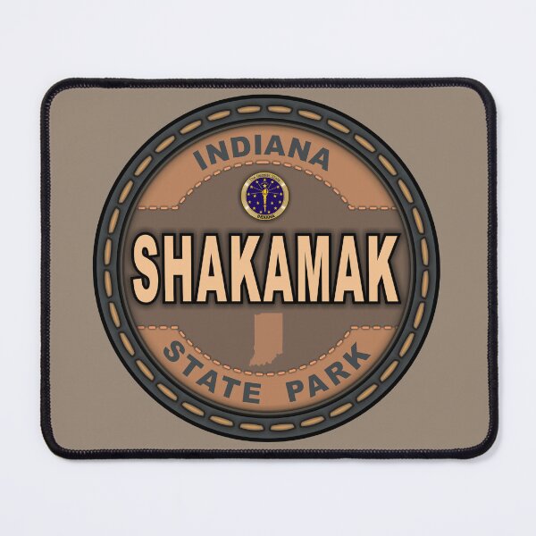 Item preview, Shakamak State Park Indiana stitching effect designed and sold by studioss76.