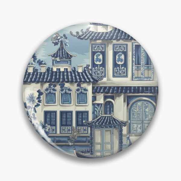Item preview, Blue Chinoiserie designed and sold by AnnDart.