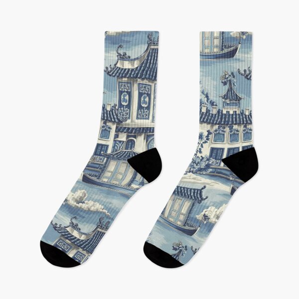 Item preview, Blue Chinoiserie designed and sold by AnnDart.