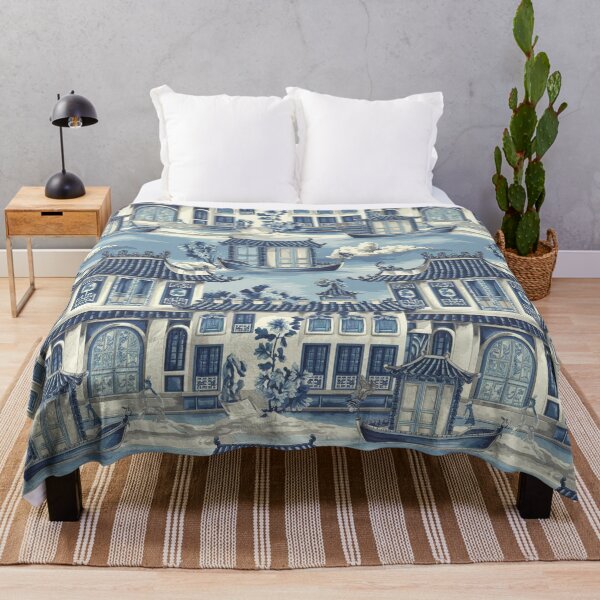 Item preview, Blue Chinoiserie designed and sold by AnnDart.