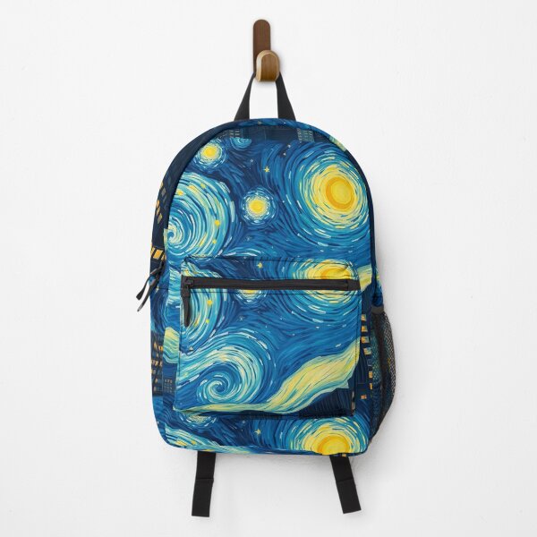 Item preview, Swirling Skies Above the City designed and sold by ArtComixHaven.