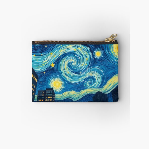 Item preview, Swirling Skies Above the City designed and sold by ArtComixHaven.