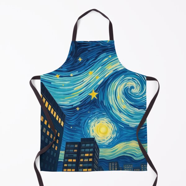 Item preview, Swirling Skies Above the City designed and sold by ArtComixHaven.