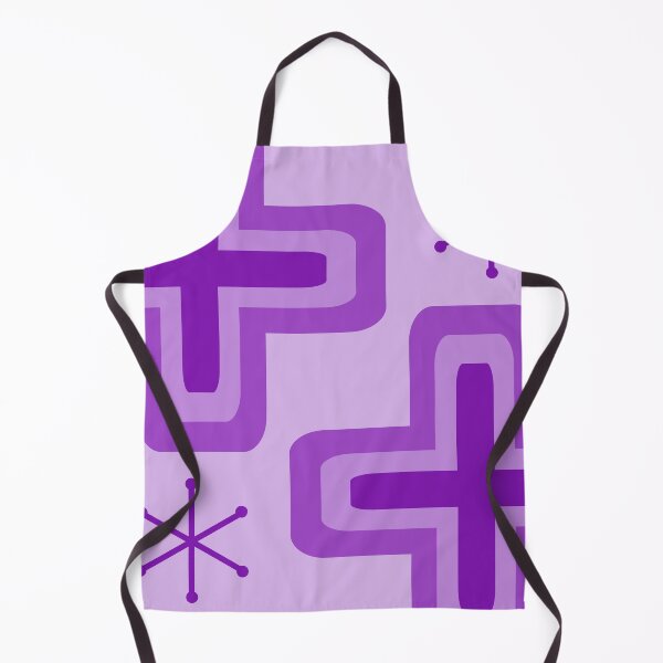 Item preview, Mid Century Modern Crosses Purple designed and sold by thepixelgarden.