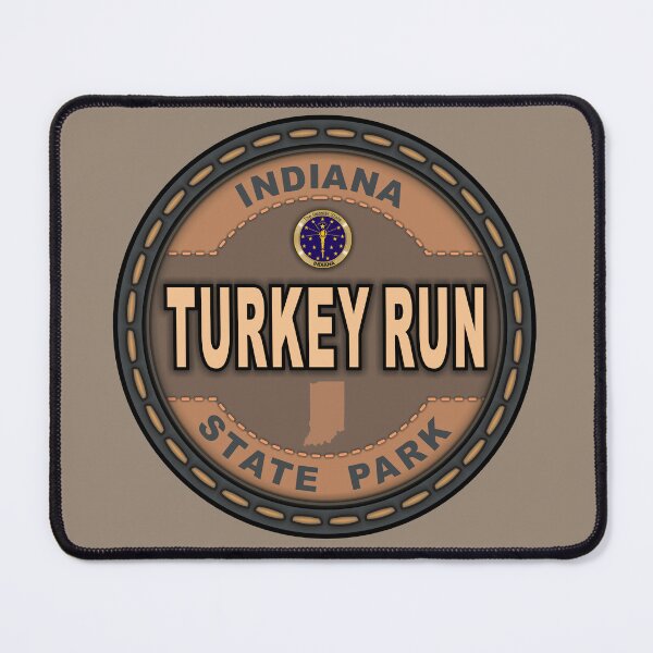 Item preview, Turkey Run State Park Indiana stitching effect designed and sold by studioss76.