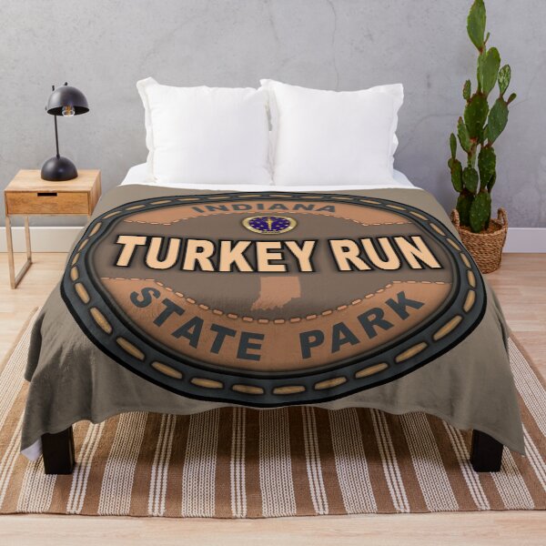 Item preview, Turkey Run State Park Indiana stitching effect designed and sold by studioss76.