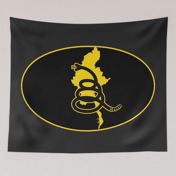 Item preview, MYANMAR - Freedom Is The Superpower - Modern Gadsden Snake Flag - Dont Tread On Me design designed and sold by pelagio.