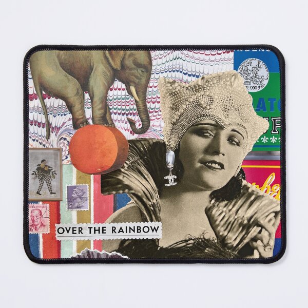 Item preview, Rainbow Circus Collage designed and sold by Gigi Larsen Creative.