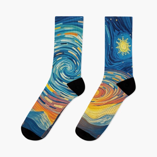 Item preview, Swirling Skies Over the City at Dusk designed and sold by ArtComixHaven.