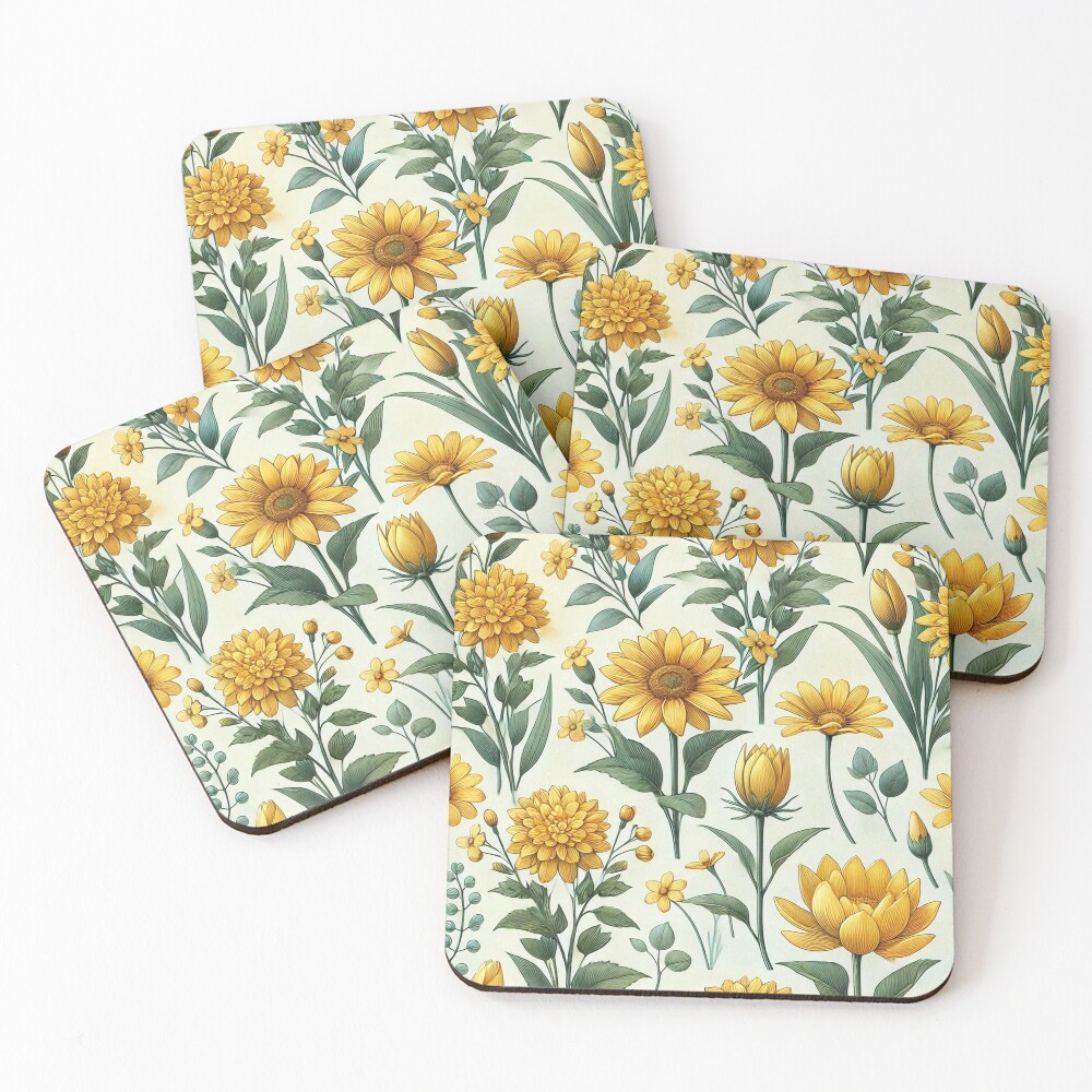 Item preview, Coasters (Set of 4) designed and sold by GoldenPattern.