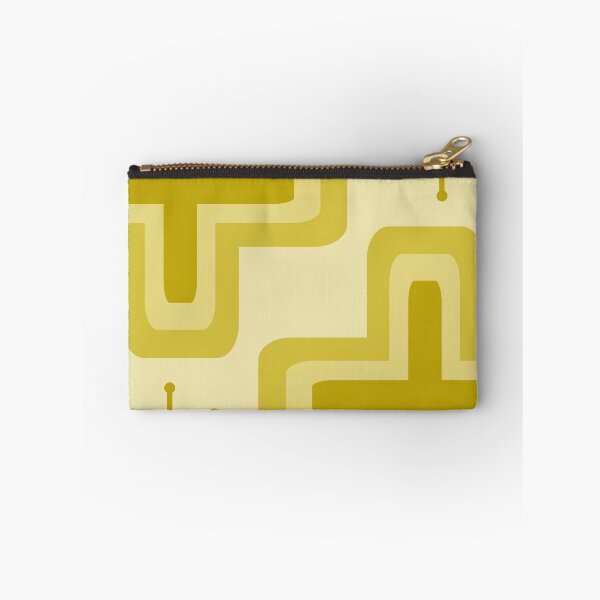 Item preview, Mid Century Modern Crosses Yellow designed and sold by thepixelgarden.