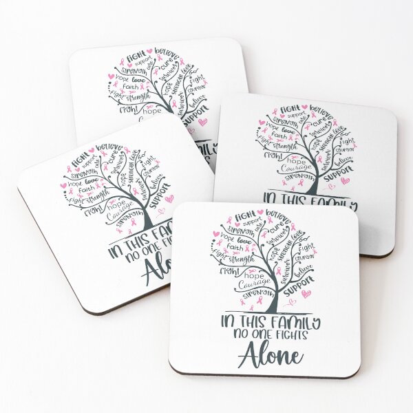 Item preview, In this FAMILY fights breast cancer with Tree Pink Ribbon designed and sold by EdithShop59.