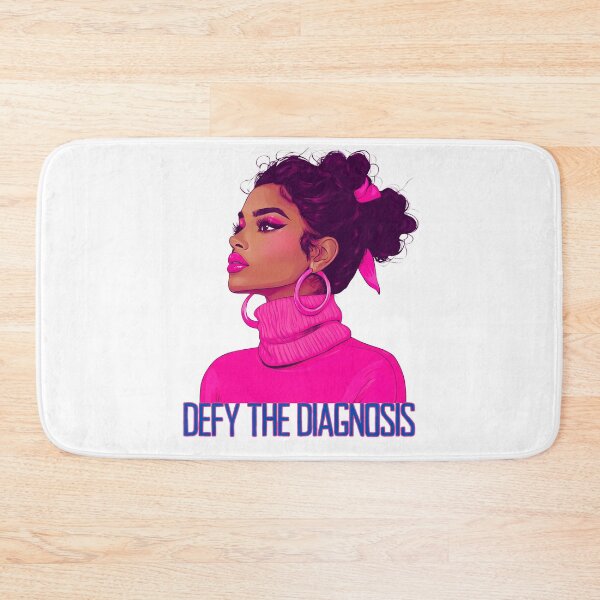 Item preview, Defy the Diagnosis: Hope, Resilience, and Strength in the Battle Against Breast Cancer designed and sold by elynne9.