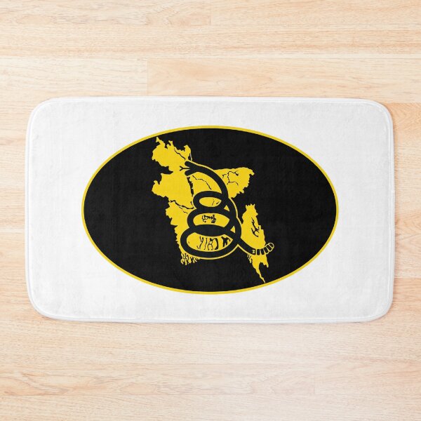 Item preview, BANGLADESH - Freedom Is The Superpower - Modern Gadsden Snake Flag - Dont Tread On Me design designed and sold by pelagio.