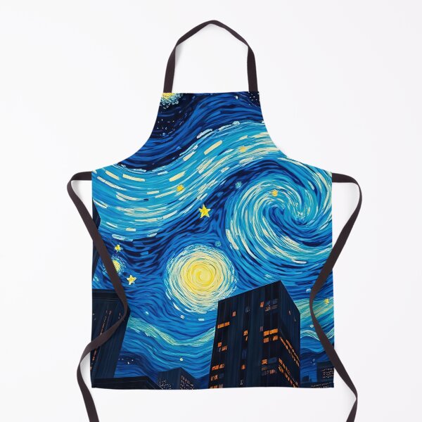 Item preview, Urban Stars Beneath a Swirling Sky designed and sold by ArtComixHaven.