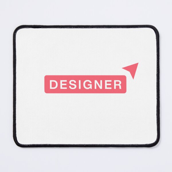 Item preview, designer (red) - UX Designer | Product Designer | UI Designer Stickers designed and sold by PoshPixel.