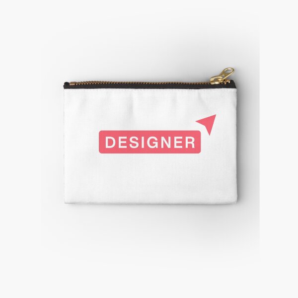 Item preview, designer (red) - UX Designer | Product Designer | UI Designer Stickers designed and sold by PoshPixel.