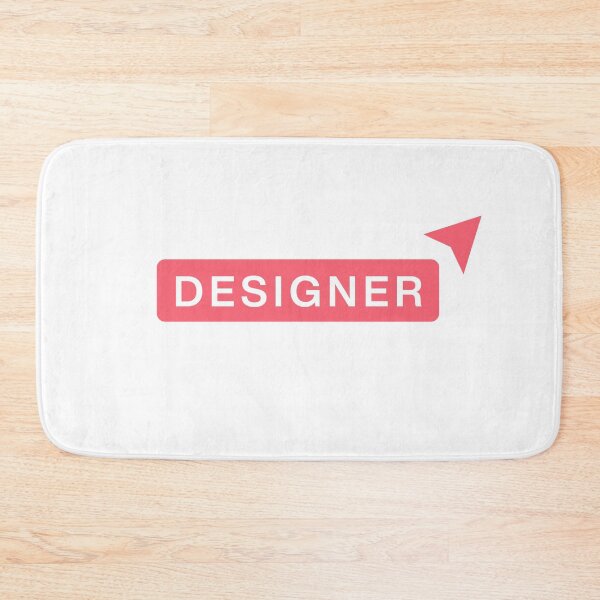 Item preview, designer (red) - UX Designer | Product Designer | UI Designer Stickers designed and sold by PoshPixel.