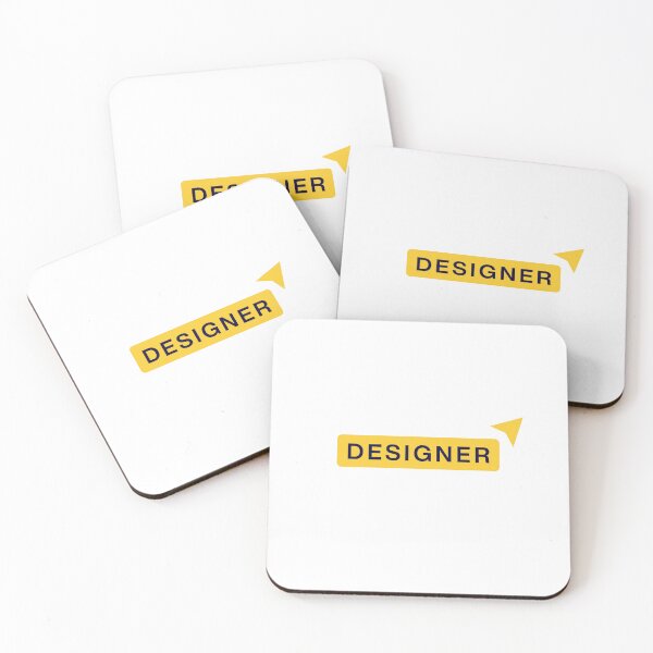 Item preview, designer (yellow) - UX Designer | Product Designer | UI Designer Stickers designed and sold by PoshPixel.