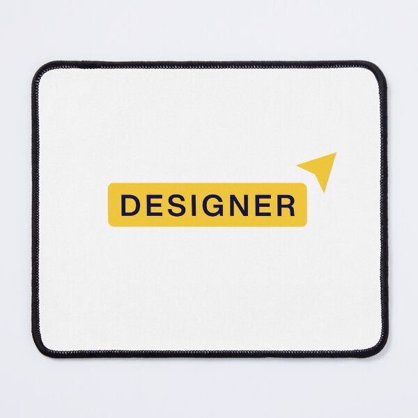 Item preview, designer (yellow) - UX Designer | Product Designer | UI Designer Stickers designed and sold by PoshPixel.